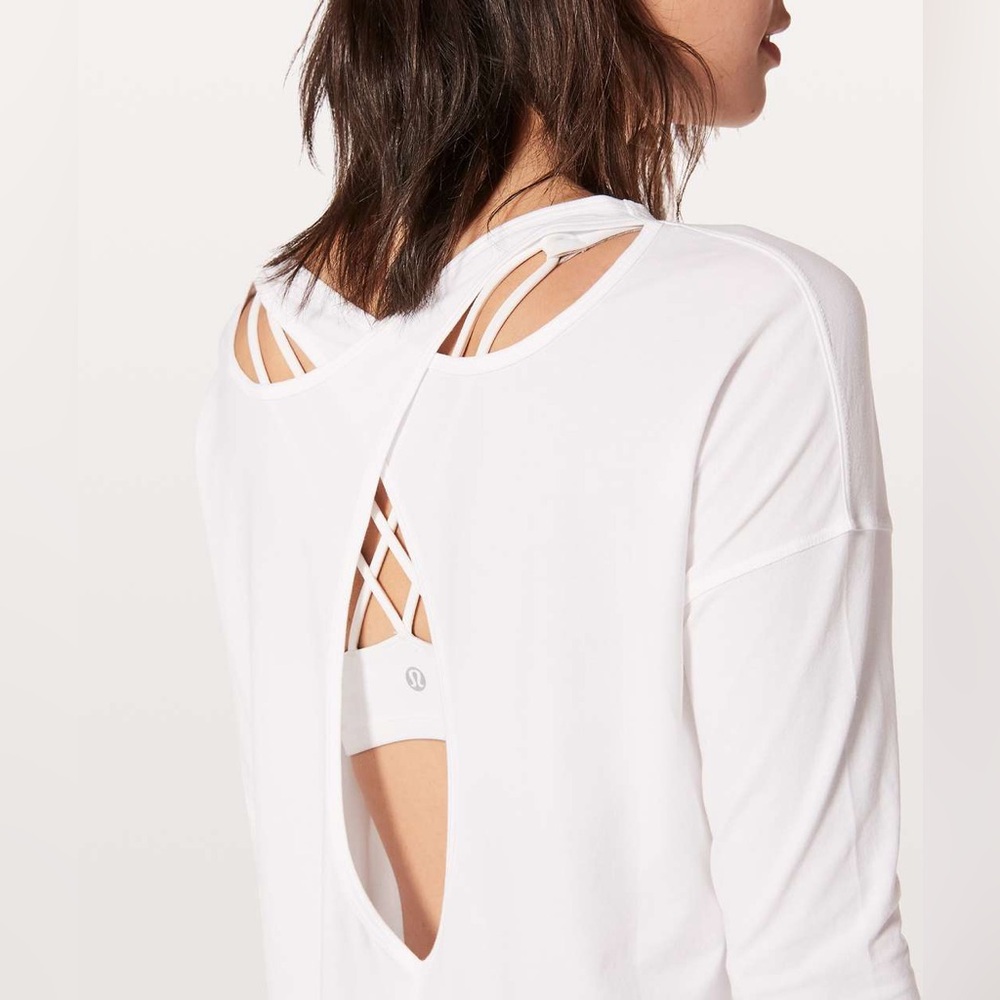 LULULEMON BACK INTO IT LONG SLEEVE